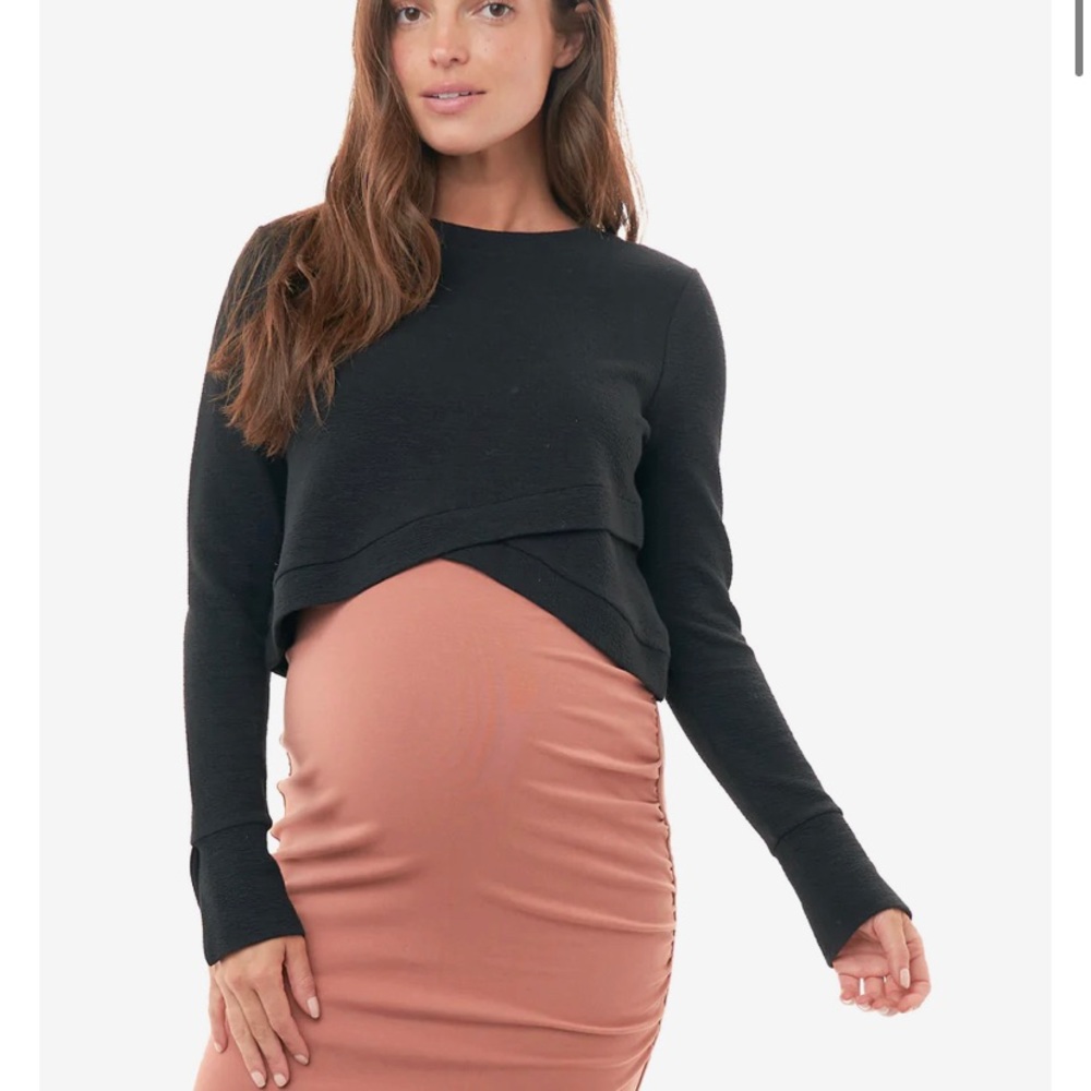 Bae the Label Cross Your Heart Crop